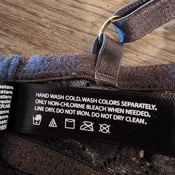 Natori Feathers Contour Underwire Plunge Black 34DDD - Picture 11 of 11